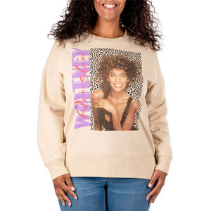 Licensed Whitney Houston Women's Sweatshirt Size Small New With Tags